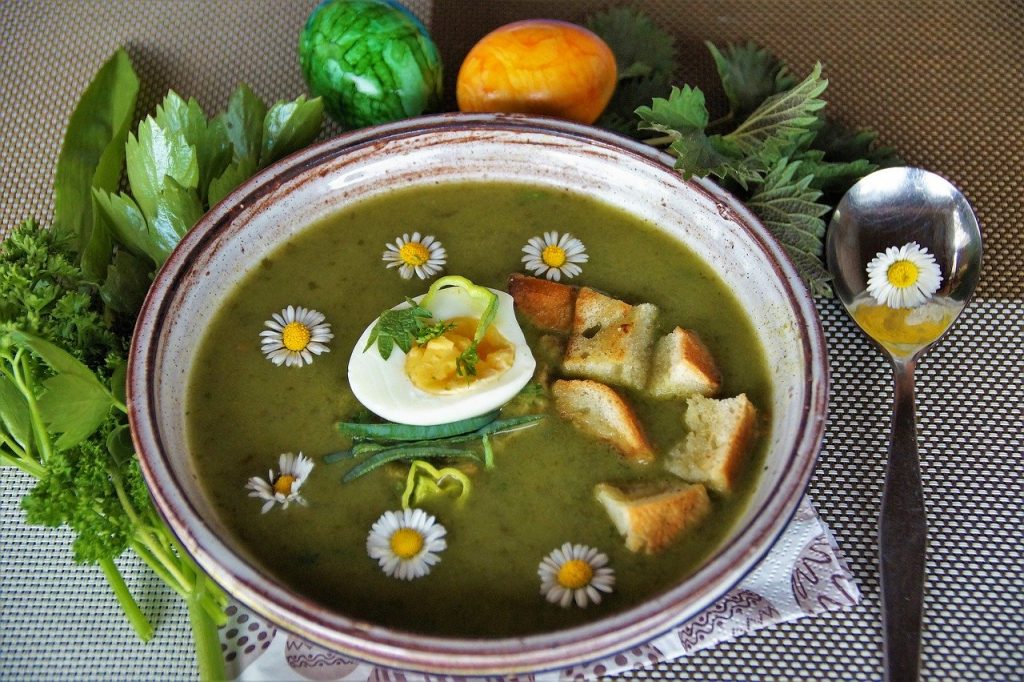 vernal-5042325　春の スープ ハーブ クリーム ホーム キッチン 野菜 ベジタリアン ビタミン 健康的