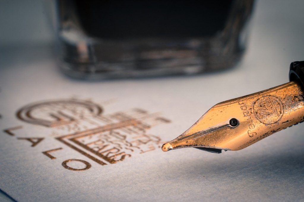 fountain-pens-1393979　万年筆 フィラー インク 書きます 文字 ノスタルジック 手書き 手書きツール 貴族 金