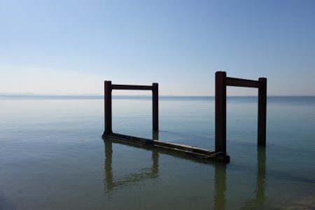 sea-3805084　海 抽象 静的 静寂 待ち時間 無意識 風景 ハング 水平