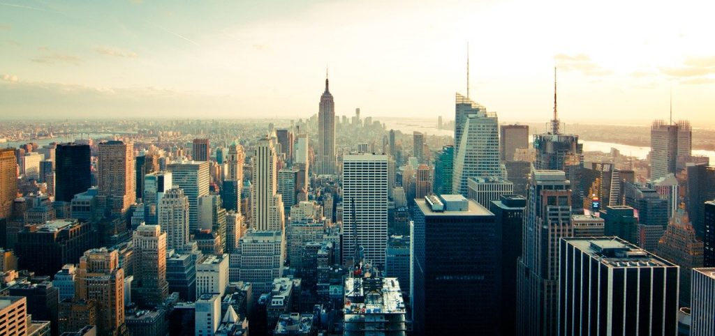 manhattan-407703　マンハッタン ニューヨーク市 エンパイア ステート ビルディング 都市の景観 スカイライン 市