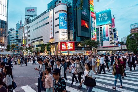 japan-4141578　日本 旅行 自然 アジア 植物 アーキテクチャ 東京 ライト 建物 都市 群衆 混雑